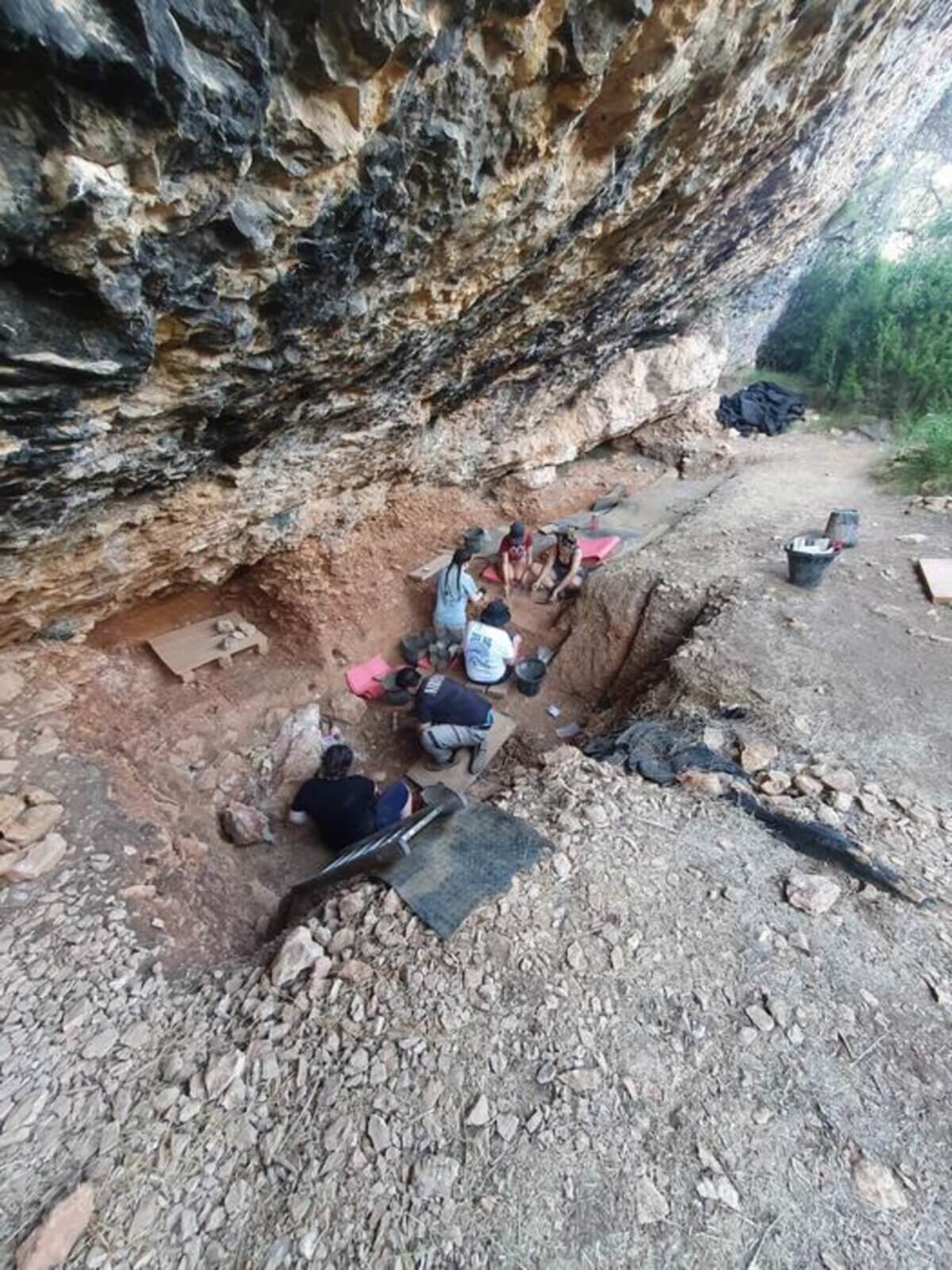 An archaeological site