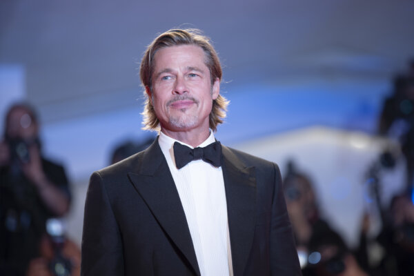 Brad Pitt attends the red carpet of AD ASTRA during the 76th Venice Film Festival on August 29, 2019 in Venice, Italy