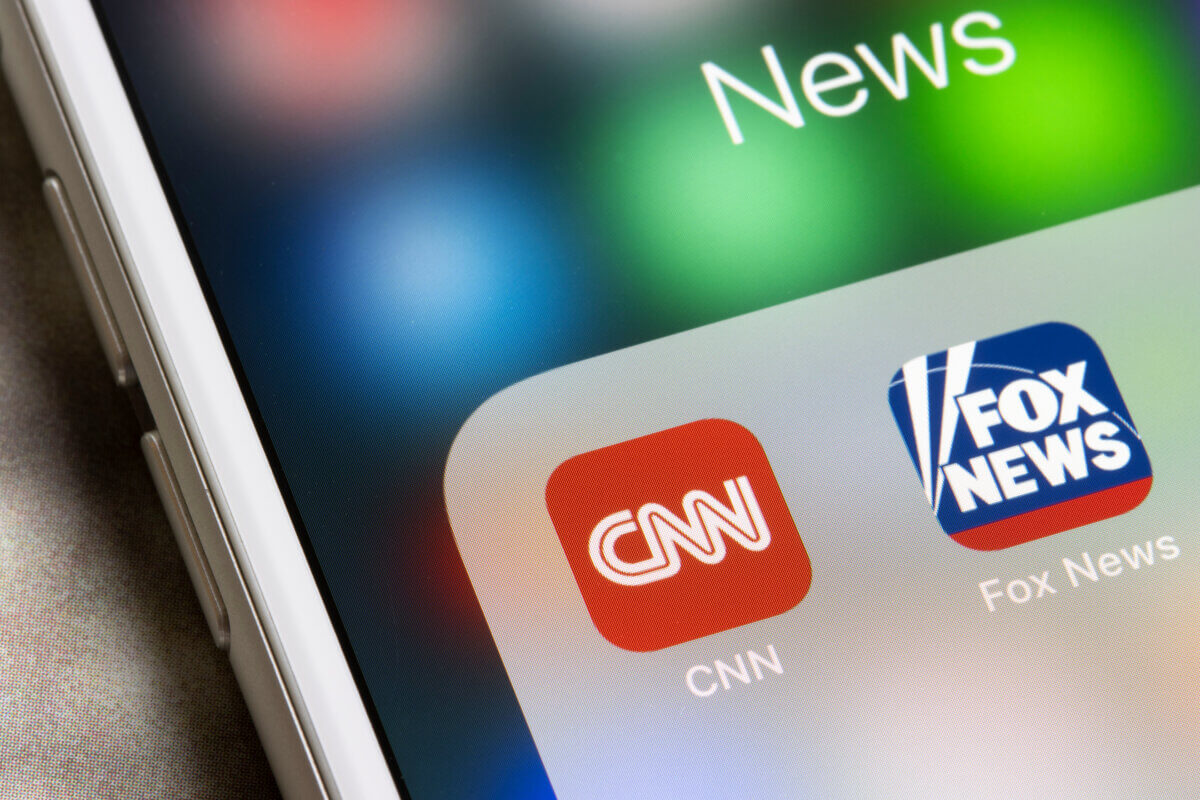 CNN and Fox News apps