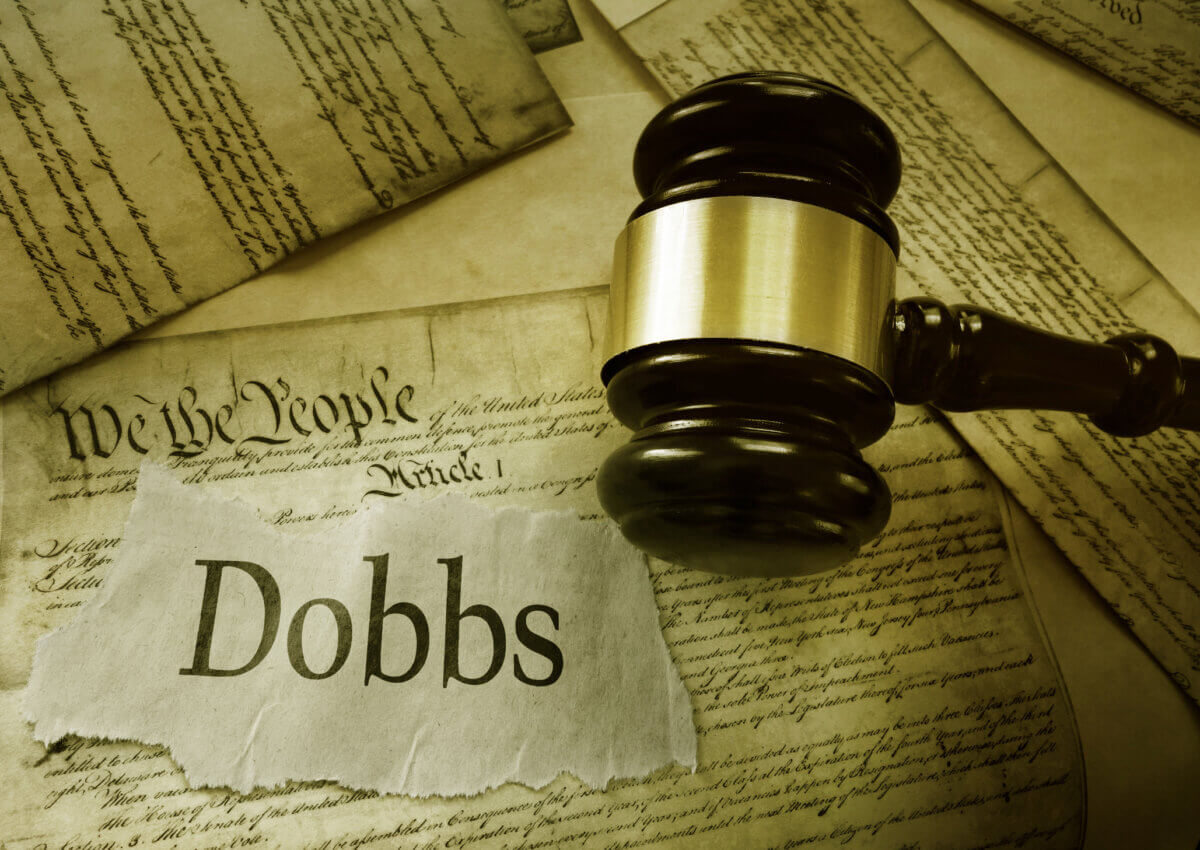 Dobbs decision: Gavel on Constitution