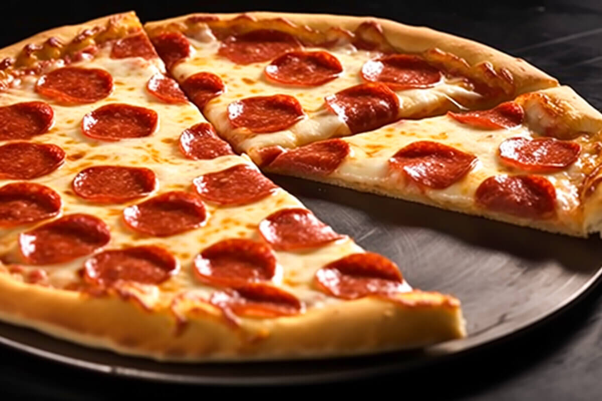 Pepperoni pizza