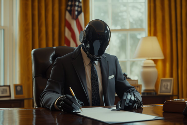 AI in the Oval Office: A robotic president of the United States