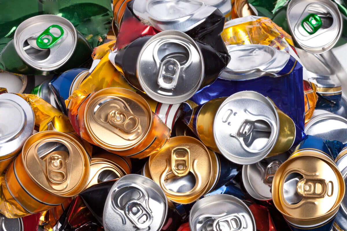 Soda cans