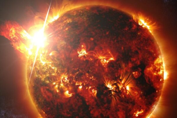 Artist rendition of DG CVn