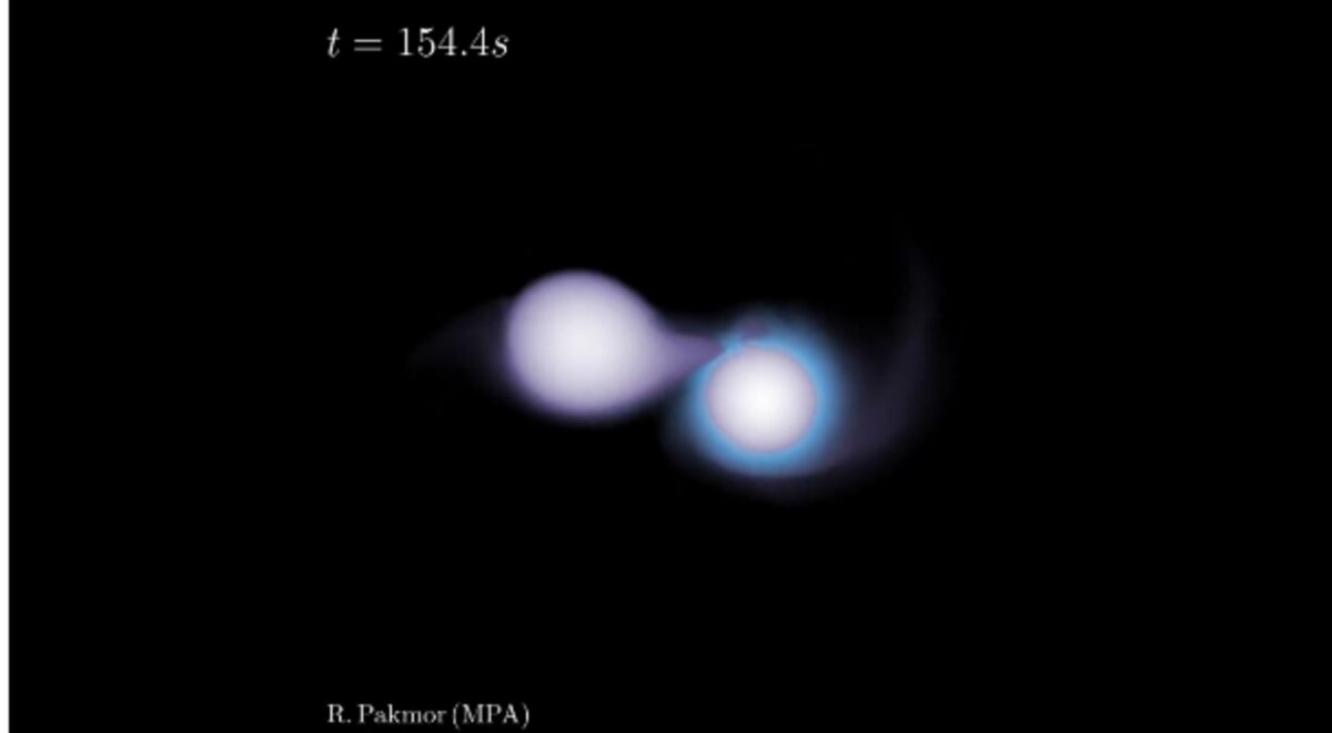 White dwarf explosion