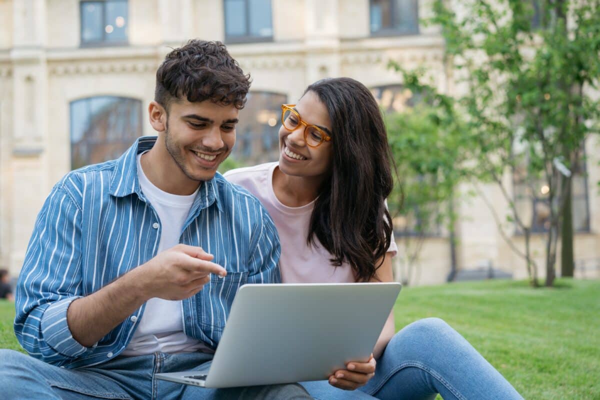 College couple