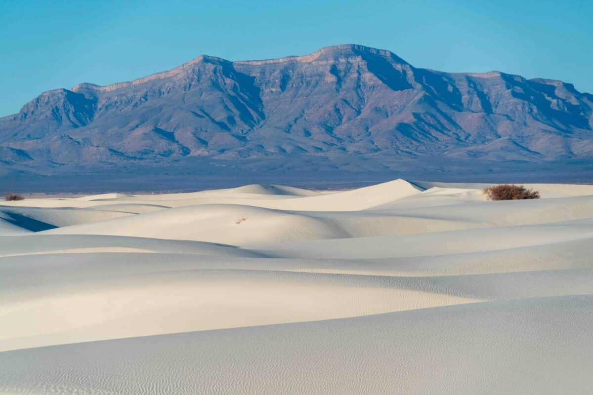 White Sands National Park in New Mexico