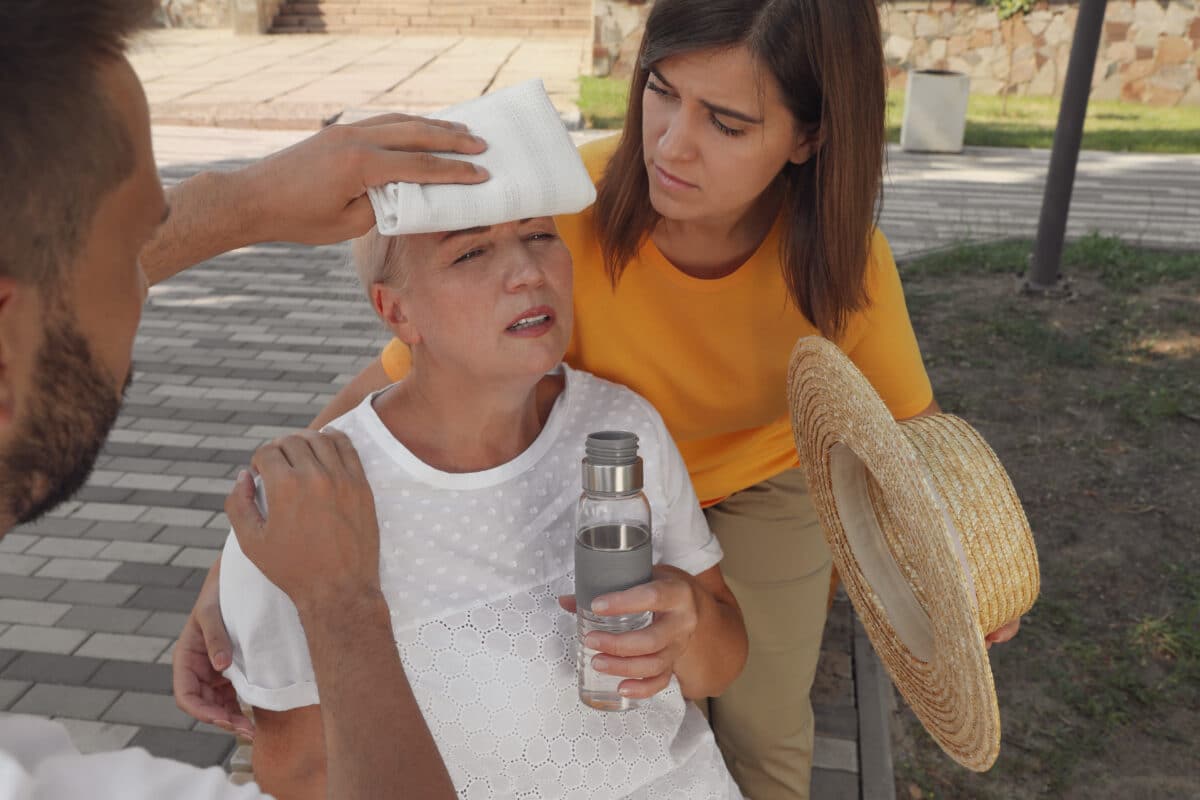 Woman succumbs to heat
