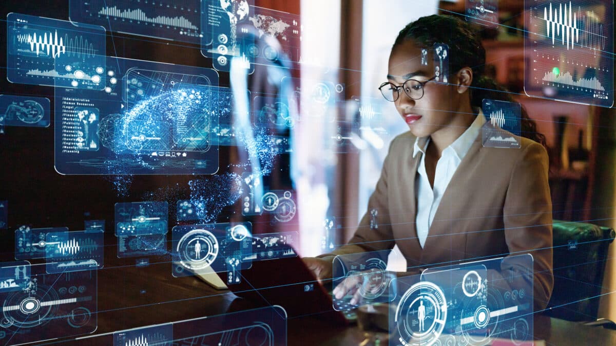 Female computer scientist