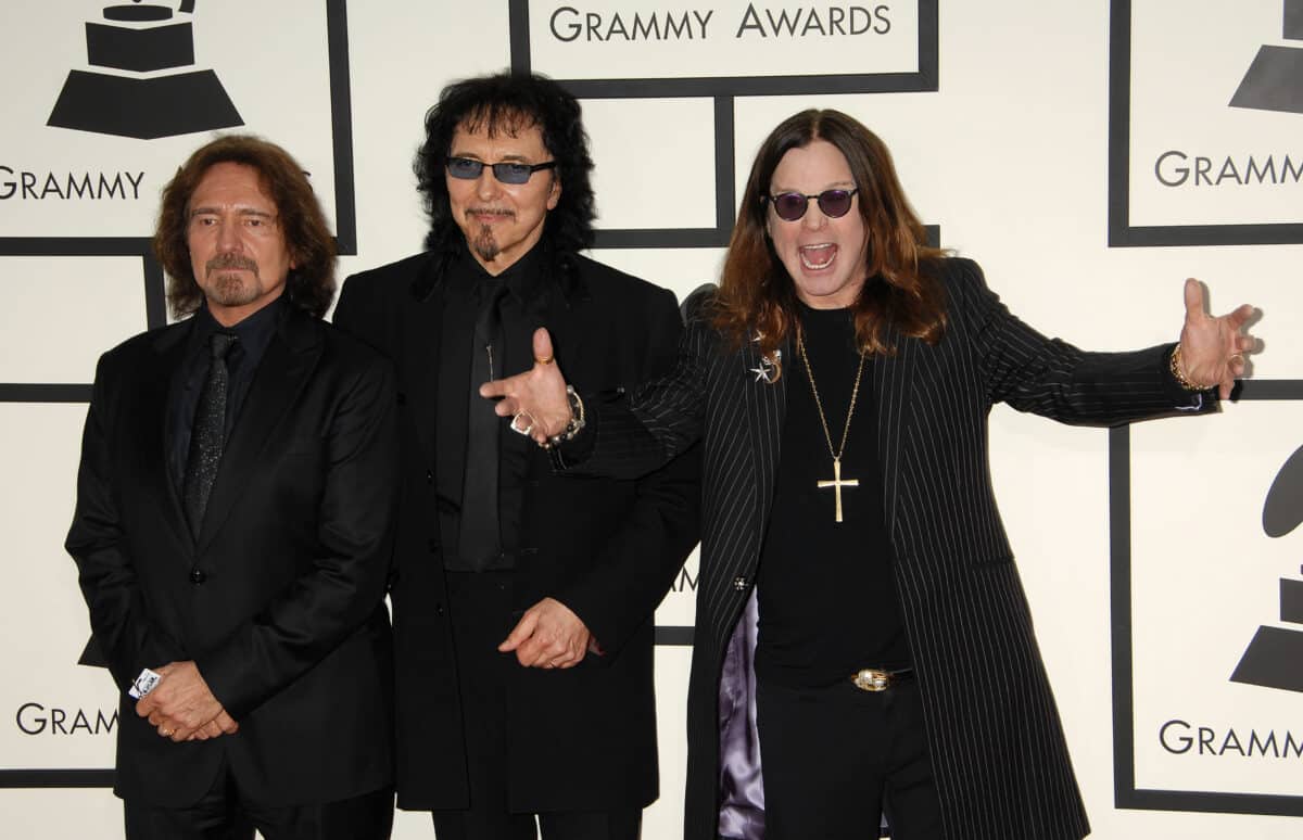 Black Sabbath, Ozzy Osbourne arrives at the 56th Annual Grammy Awards Arrivals  on January 26, 2014 in Los Angeles