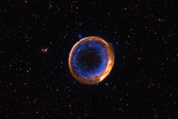 LT image of a double-detonation supernova