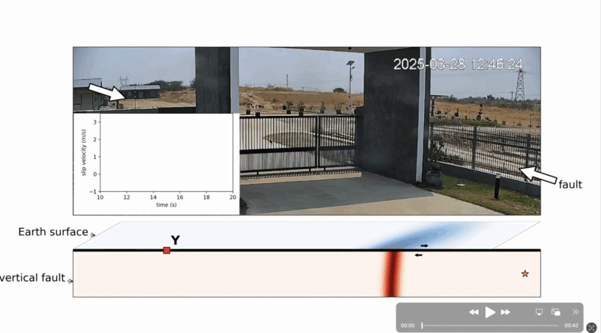 Earthquake video