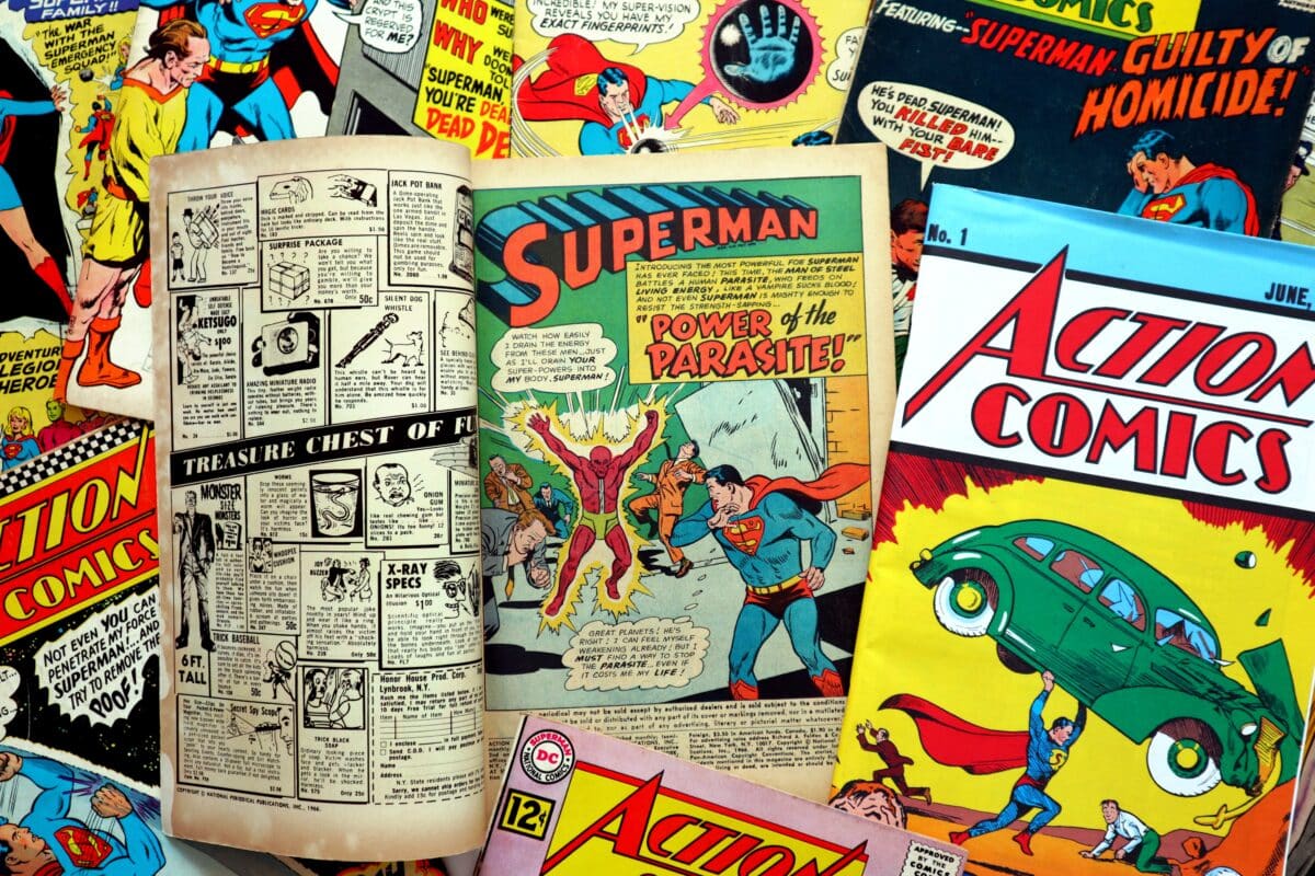 Vintage Superman Comic Books