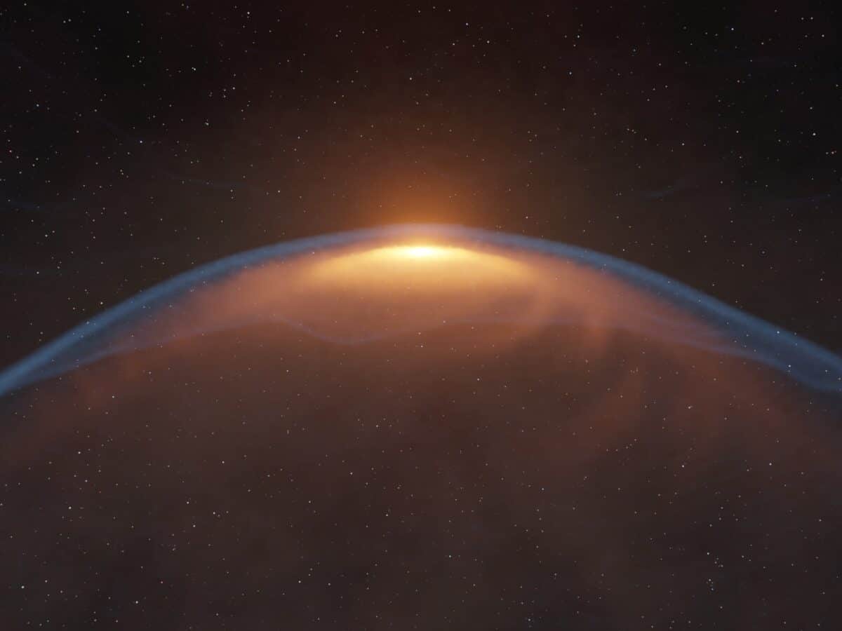 Baby star explosion
