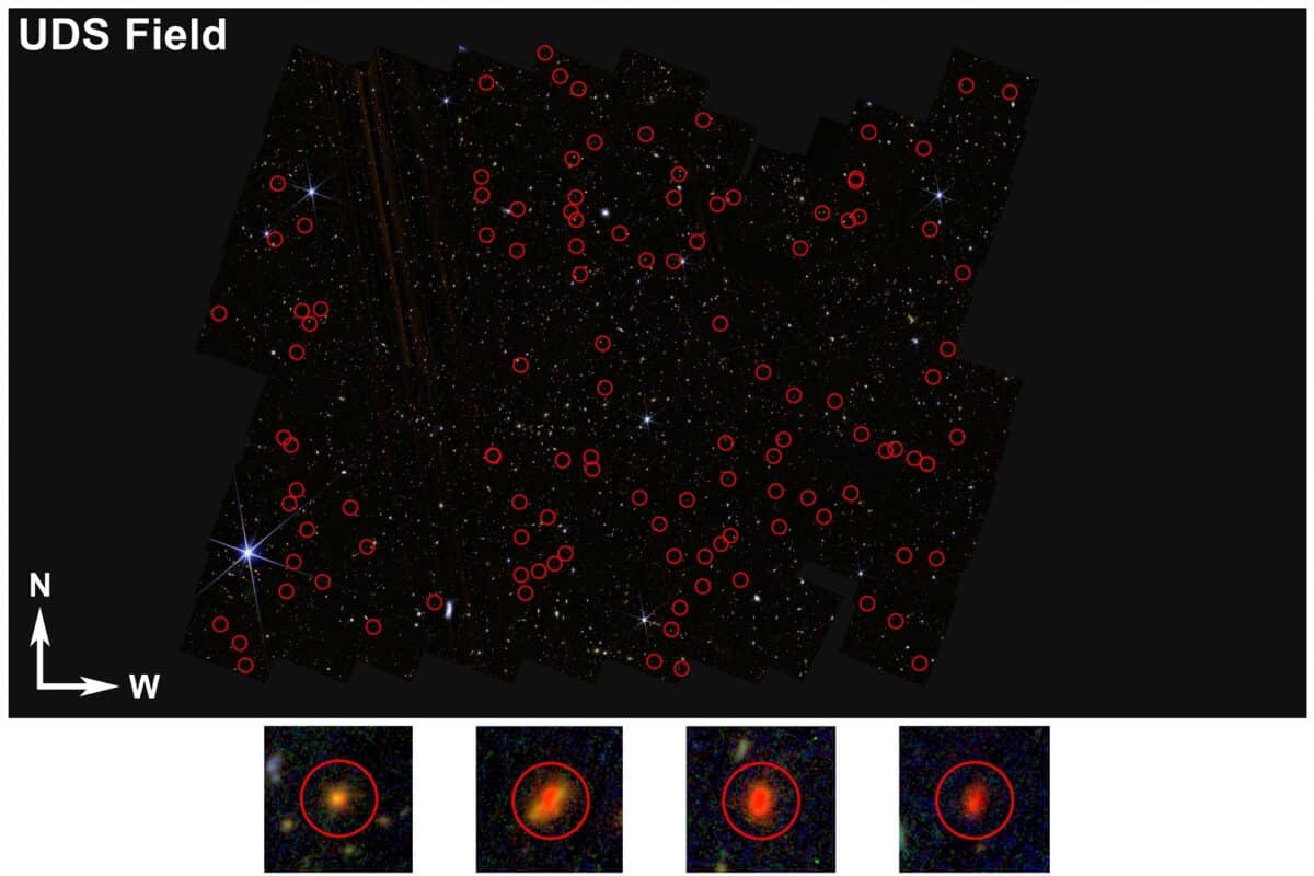 Galaxy discoveries by JWST