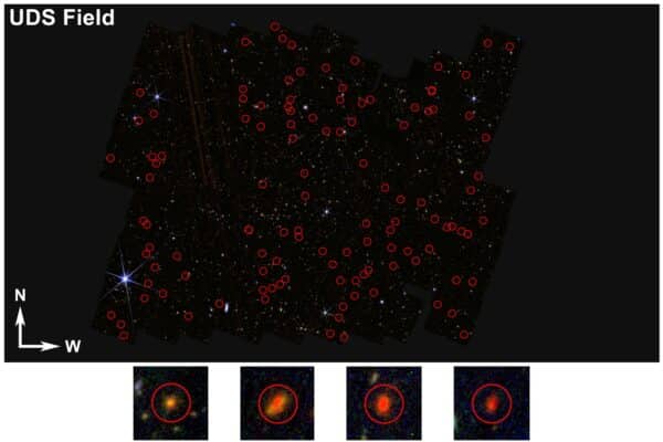 Graphic showing the mysterious objects in the universe that the University of Missouri researchers identified.in their study.