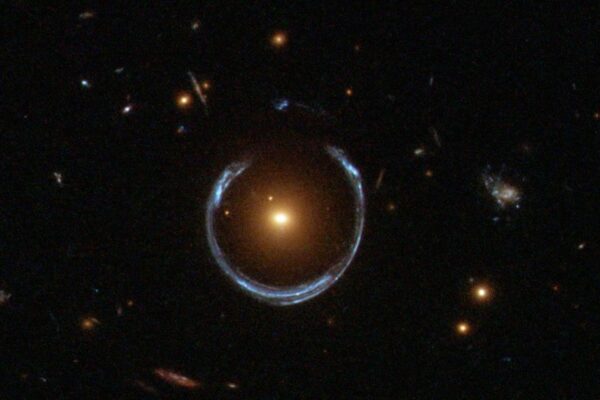 The Cosmic Horseshoe gravitational lens.
