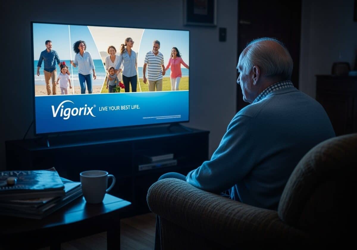 Big Pharma ad on TV