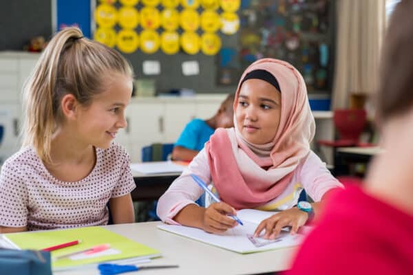 Arab or Muslim child in American school