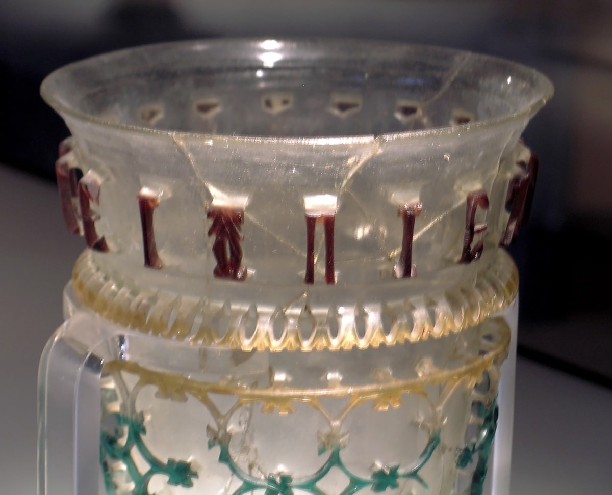 Ancient Roman glass