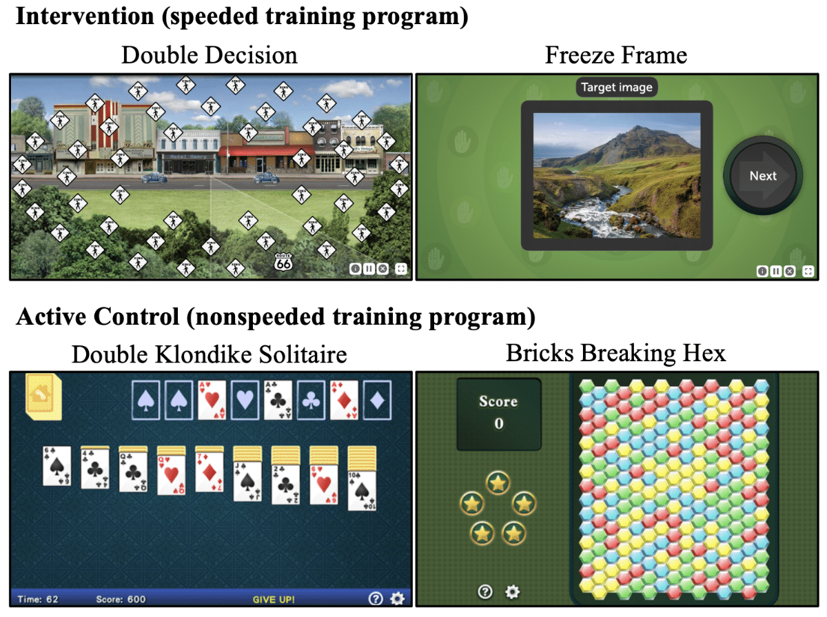 Brain training games