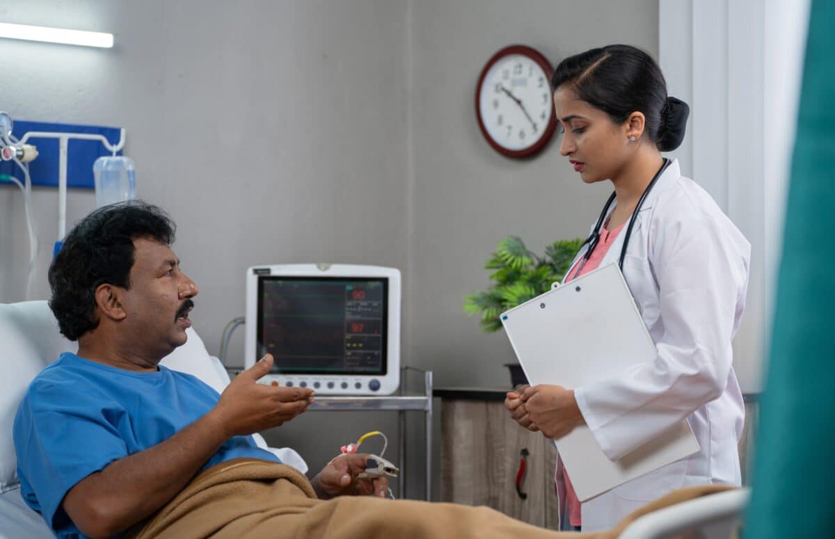Indian,Patient,Angry,On,Doctor,Due,To,Negligence,In,Medical