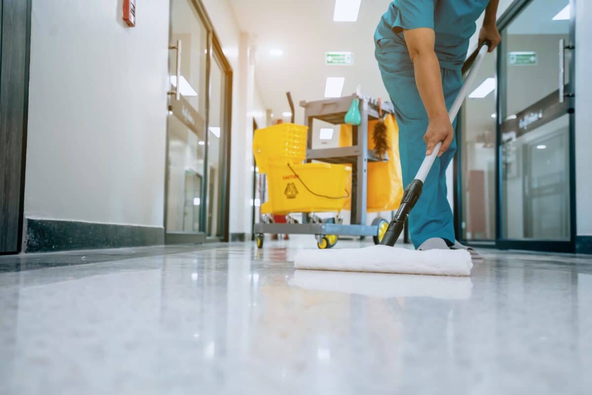 hospital cleaning