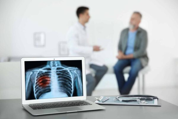Lung cancer screening in the future may be as easy as taking a breath.