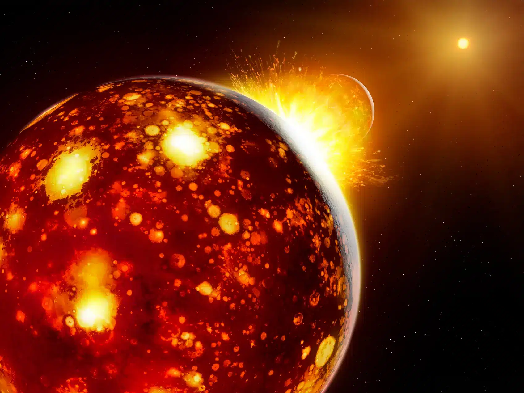 New Evidence Points To Where Our Moon's Parent Planet Came From