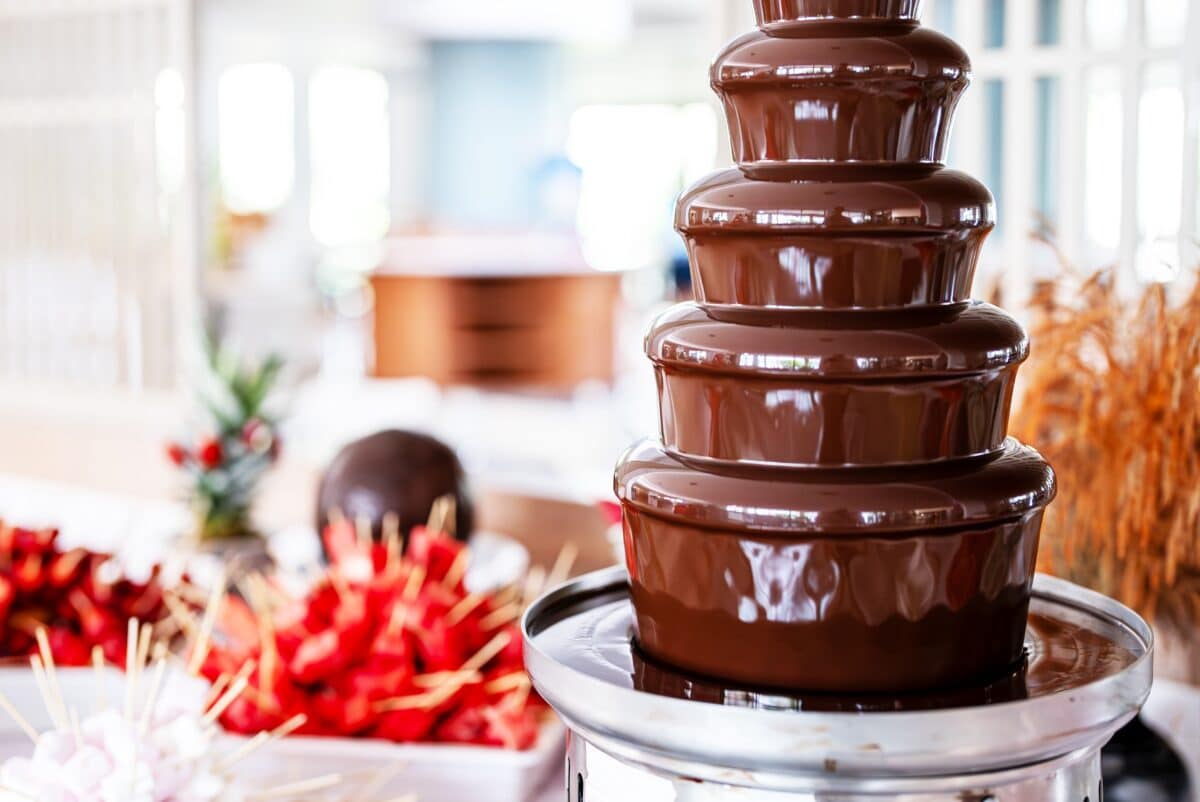 Chocolate fountain of youth