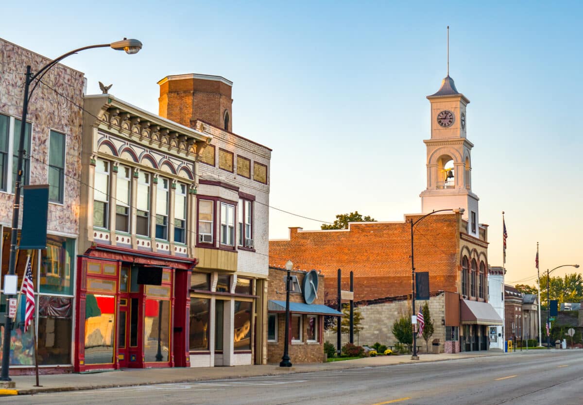 rural town