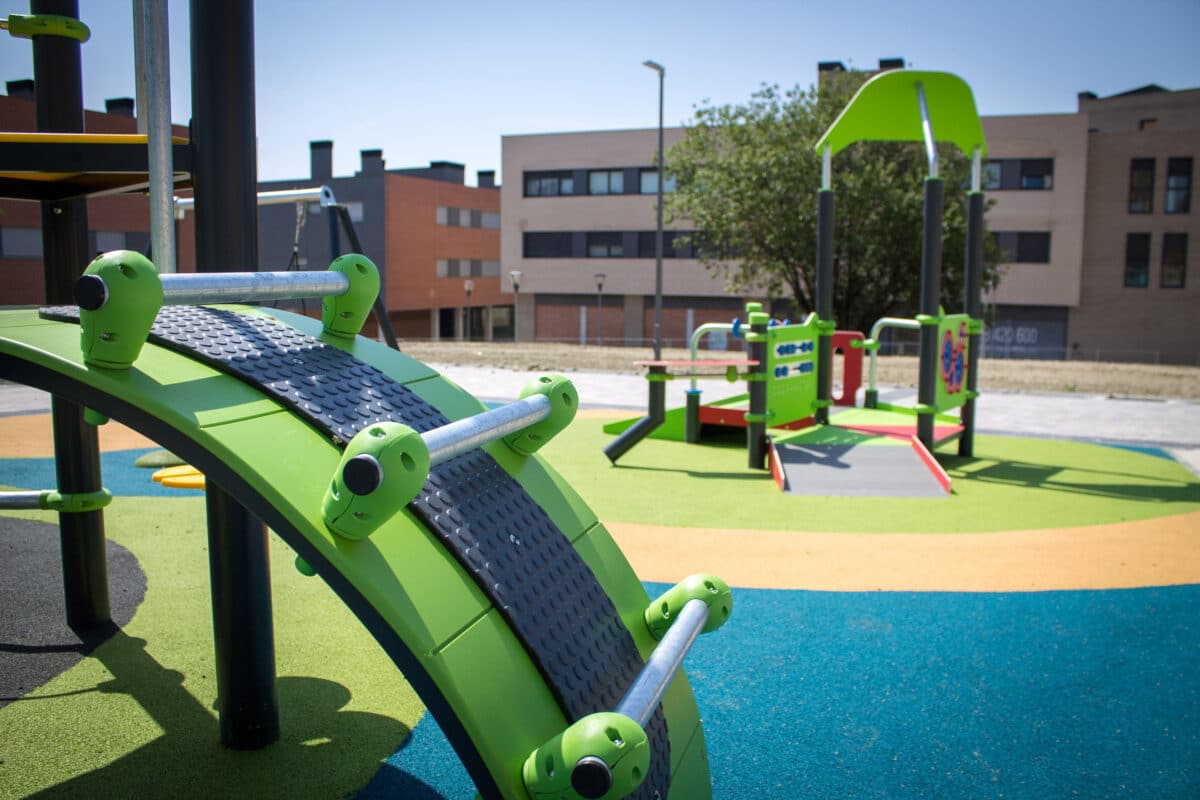 Playground rubber