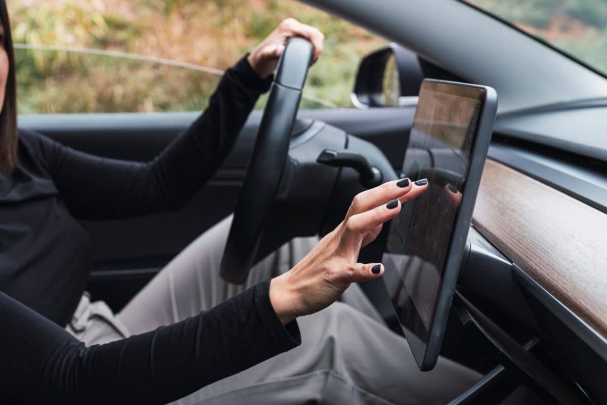 car touchscreen