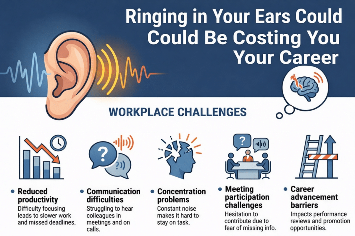 Tinnitus sufferers face severe struggles at work
