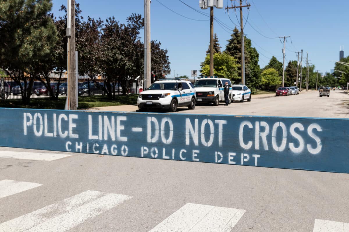 Chicago Police Crime Scene