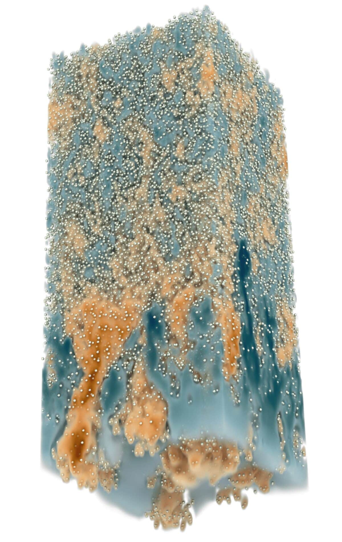 Sediment mixing simulations still