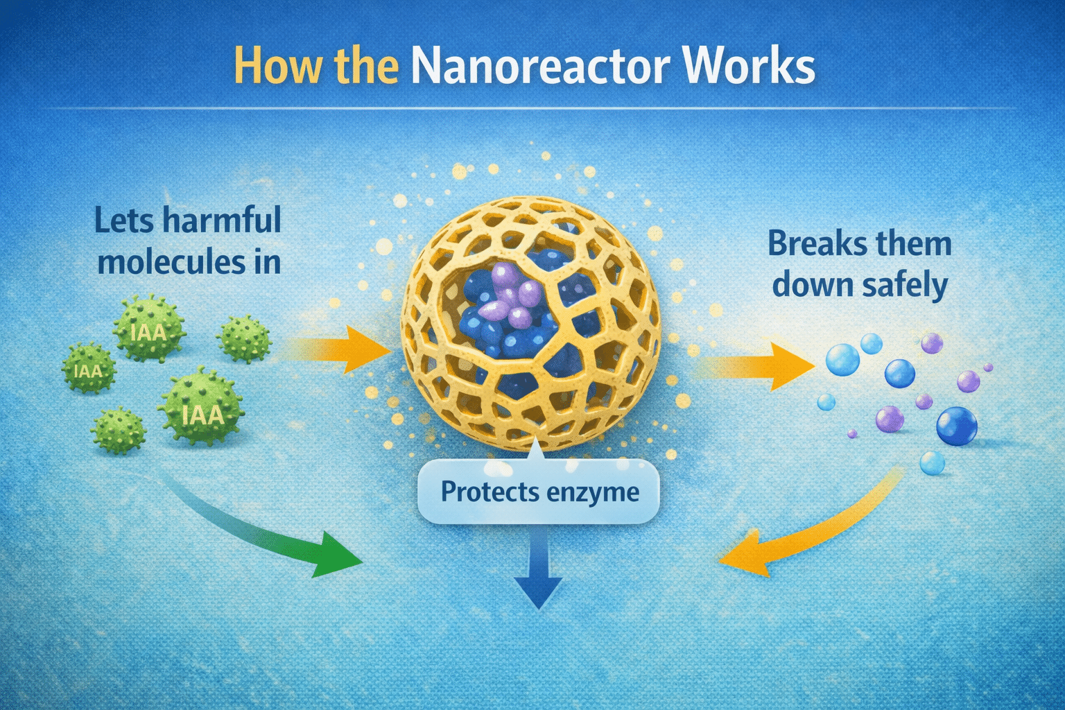How a nanoreactor works