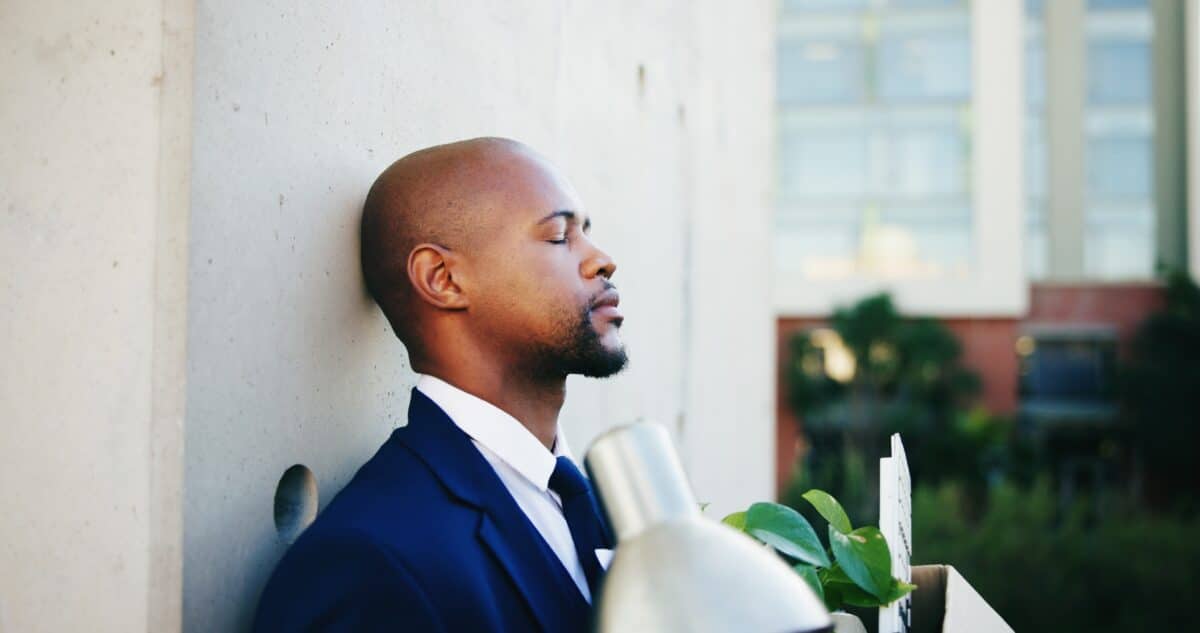 Bankruptcy,,Fired,And,Unemployment,With,Business,Black,Man,In,City