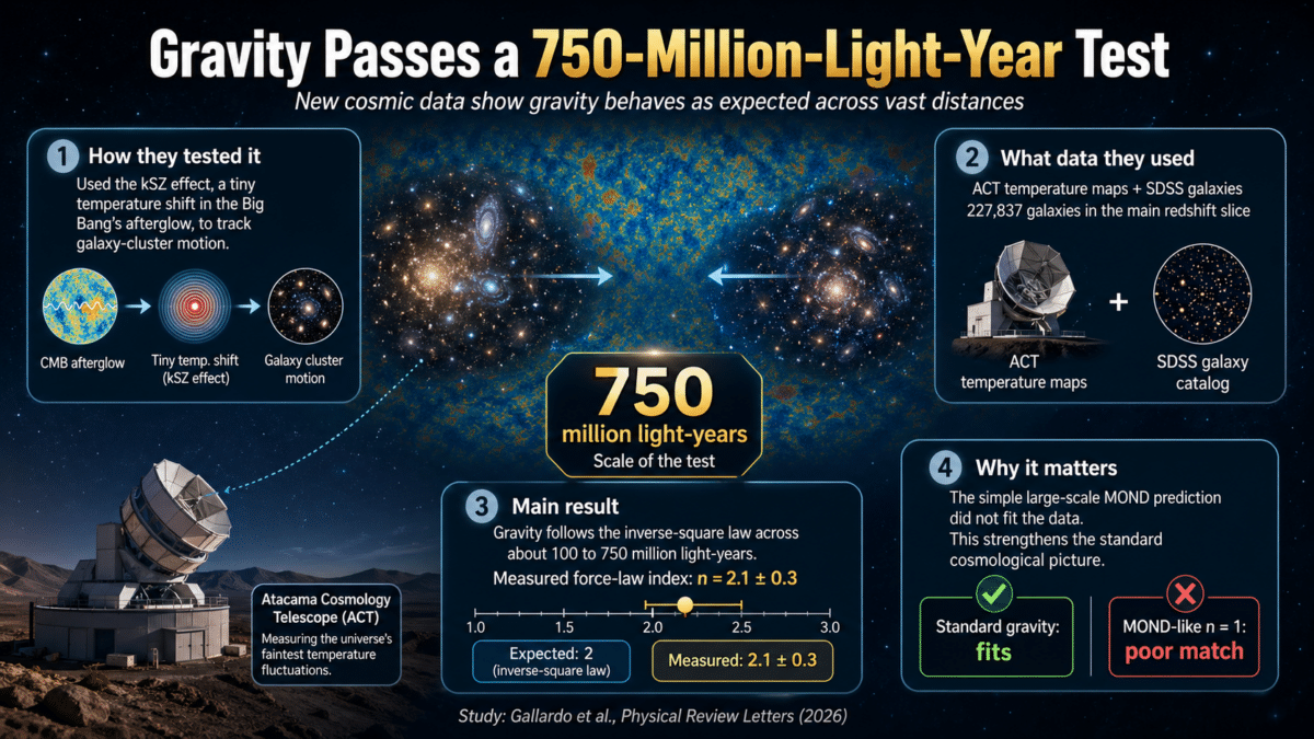 gravity test infographic
