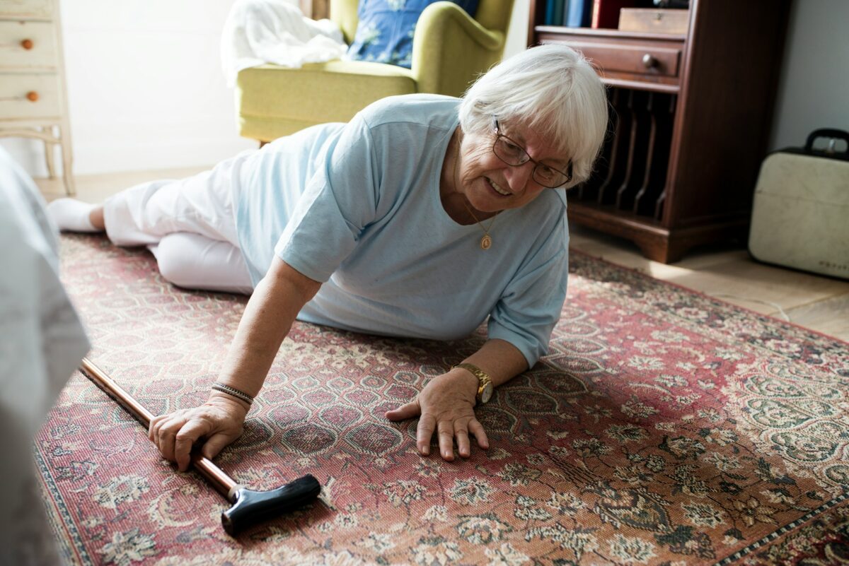 Fallen senior