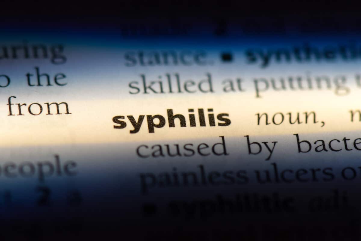 Syphilis in dictionary