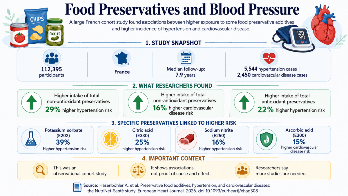 food preservatives infographic