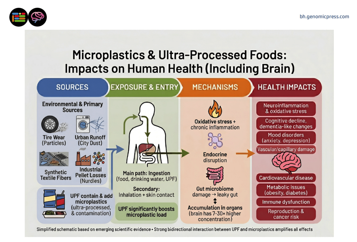 microplastic brains