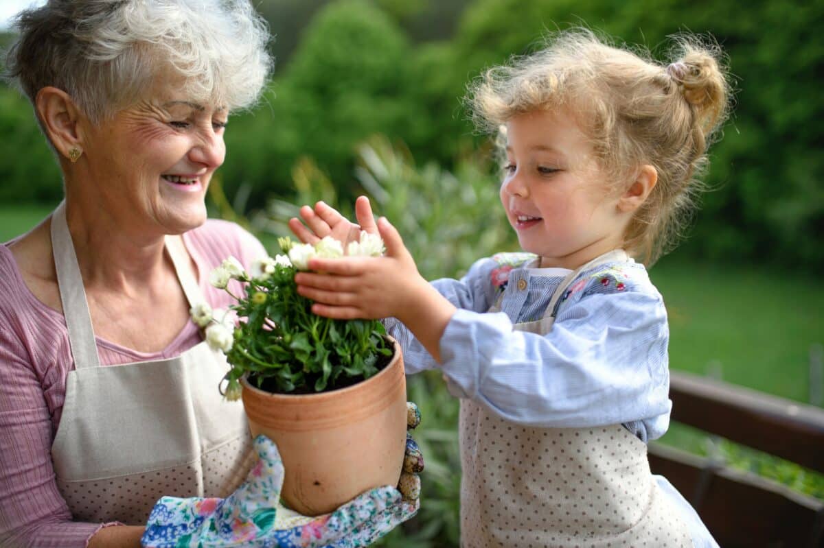 older woman healthy