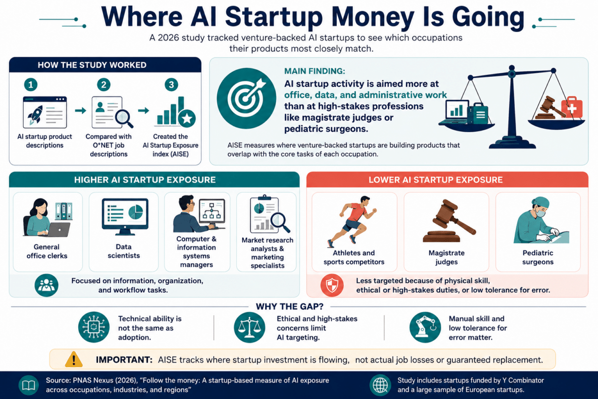 AI startups infographic