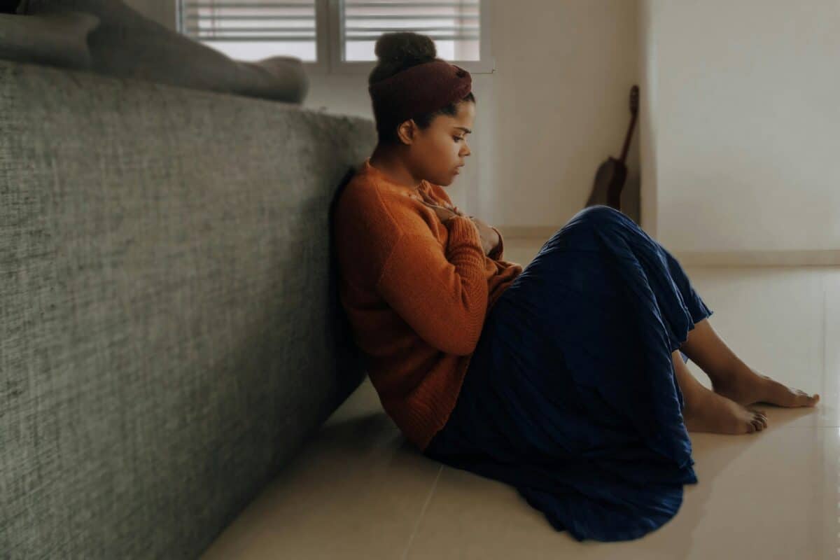 Sad woman