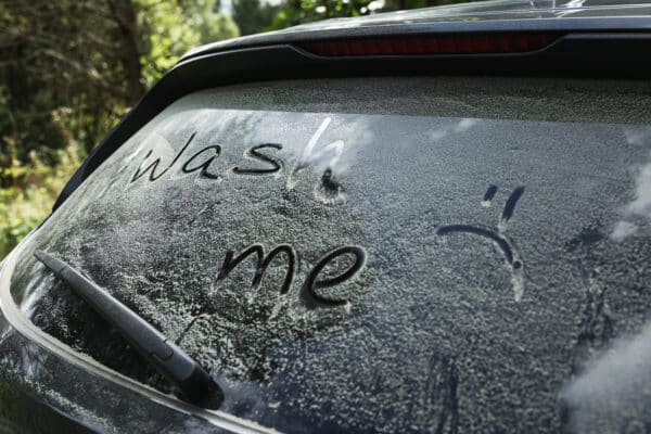 dirty car