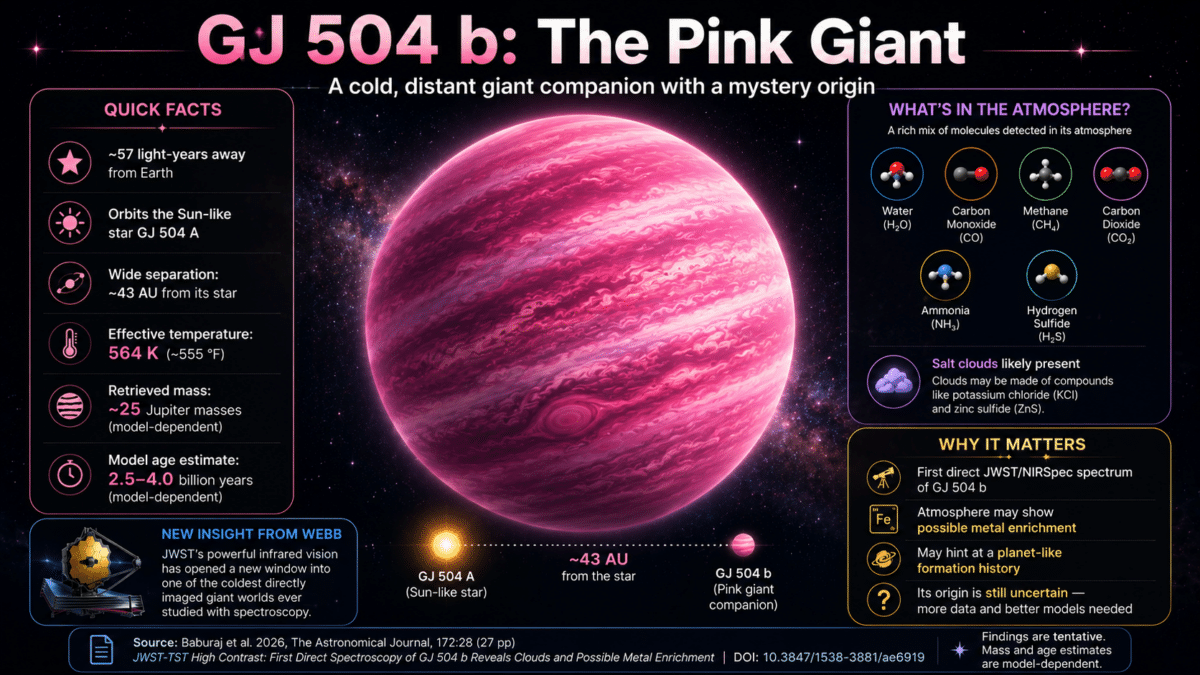 pink planet infographic