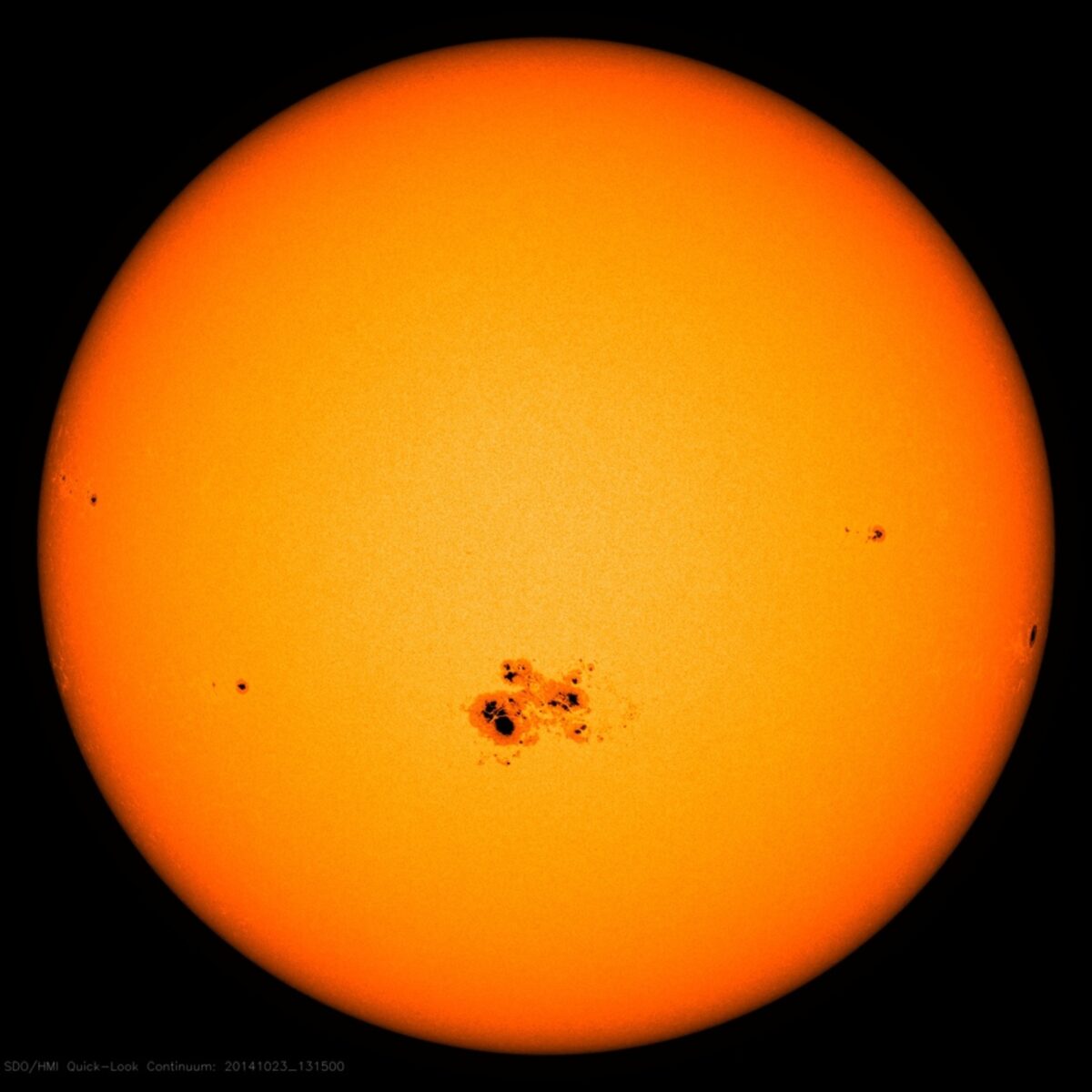 NASA Sunspot