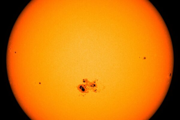 Sunspot captured by NASA
